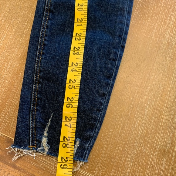 Zara Phoebe Blue Skinny Jeans - Picture 7 of 9